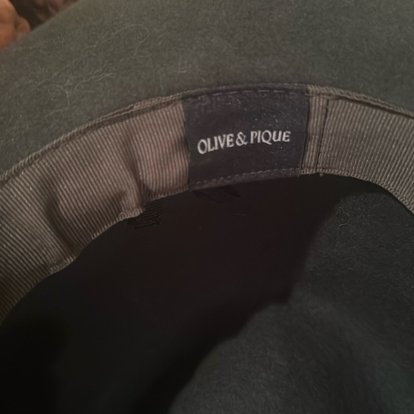 Olive & Pique green wool hat - Picture 7 of 7